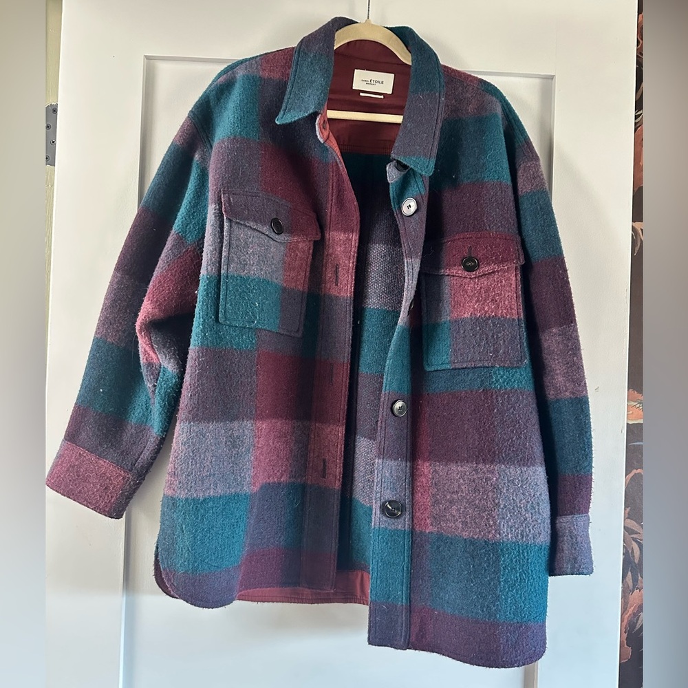 Isabel Marant Buffalo Check Jacket Size 36